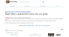 Desktop Screenshot of pornotube-italia.com