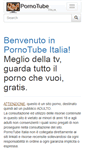 Mobile Screenshot of pornotube-italia.com