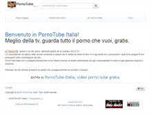 Tablet Screenshot of pornotube-italia.com